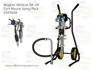Wagner Wildcat 18-40 Cart Mount Spray Pack Product Image